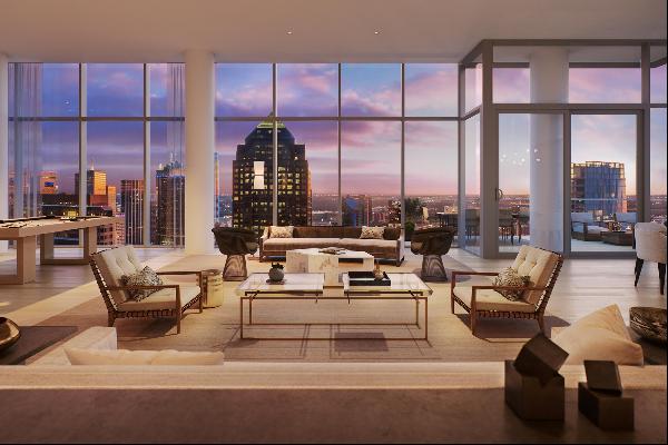 The Canvas Penthouse at HALL Arts Residences