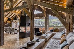 Ancoly : Traditional alpine chalet near the centre of Megève