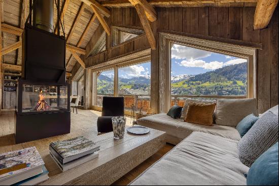 Ancoly : Traditional alpine chalet near the centre of Megeve