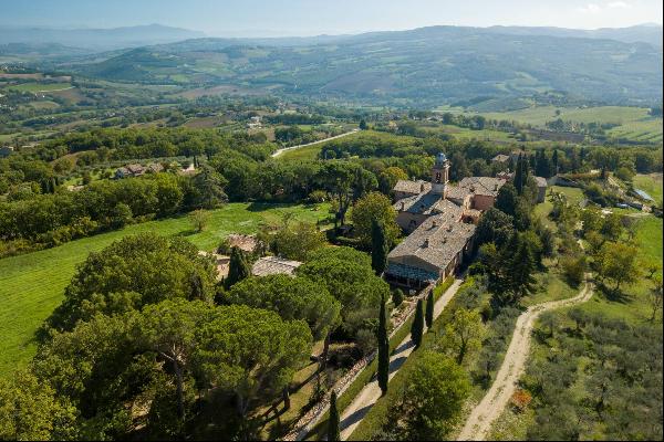 Ancient convent in the countryside of Todi