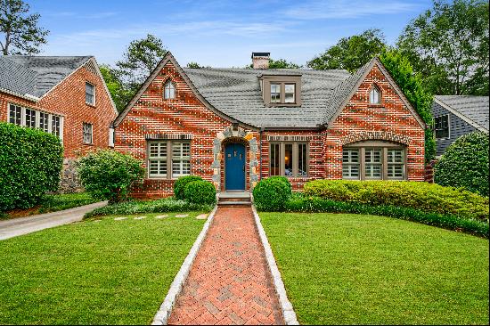 Classic Tudor-style Home on One of Morningside's Most Coveted Streets