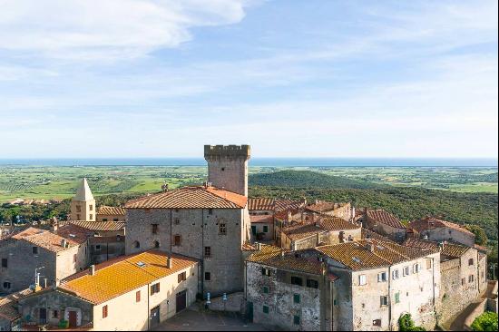 Bright and panoramic apartment by the iconic tower of Capalbio