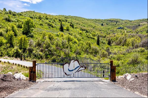 1.75 Acre Lot with Pineview Reservoir Views in a Gated Community!