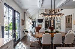 Elegant and Meticulous French Transitional Modern Tudor