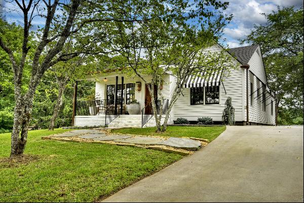 Charming Designer Bungalow Nestled in the Heart of Historic Downtown Blue Ridge