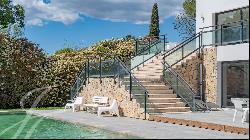 Sole Agent in Mougins: Stunning Renovated Villa in a Peaceful Setting