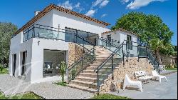 Sole Agent in Mougins: Stunning Renovated Villa in a Peaceful Setting