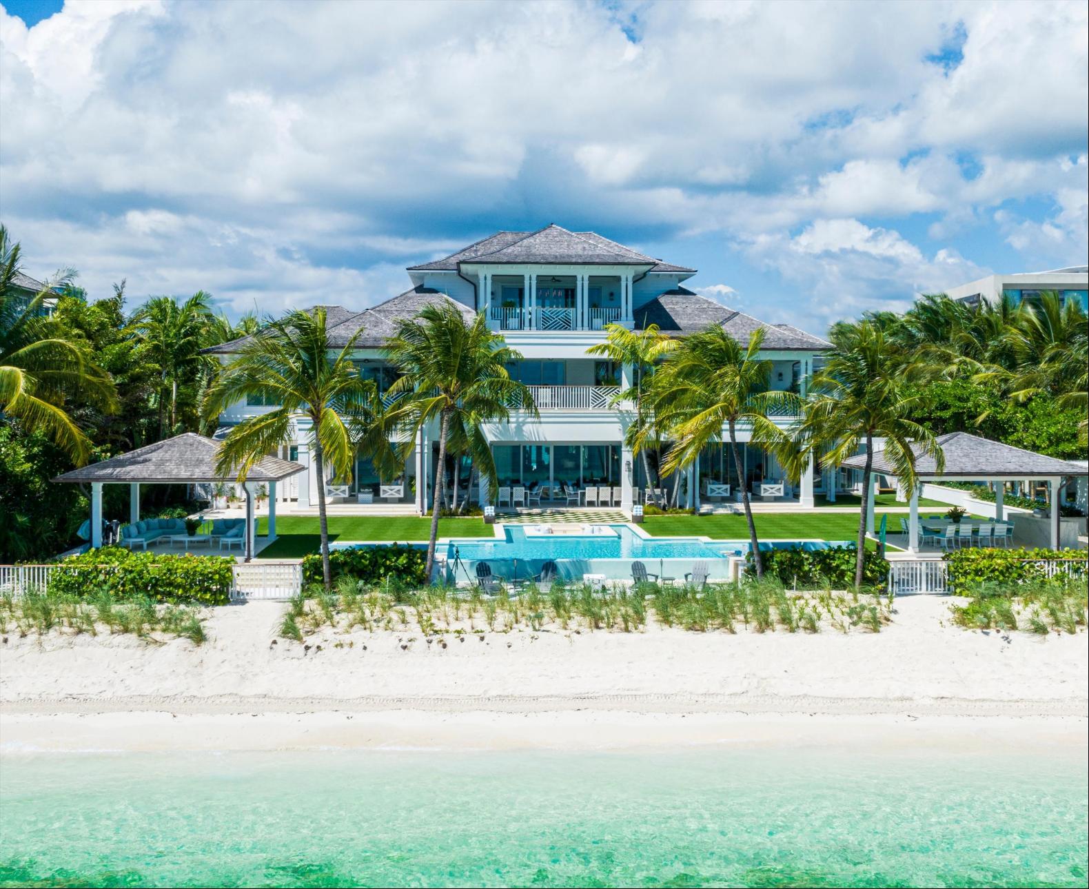 Welcome to Lion House in Albany, an ultra-exclusive oceanfront property within a private r