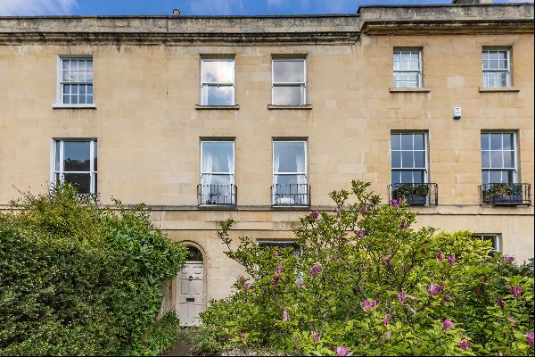 A Grade II listed Georgian townhouse inpopular Larkhall.