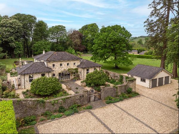 A beautifully renovated country house, set in 14.83 acres, approximately 9 miles from Bath