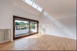 Bright attic in Como