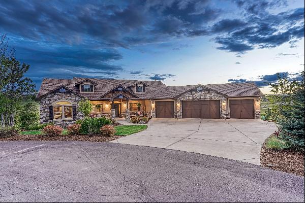 Custom Ranch Situated on over 3/4 of an Acre with Mountain Views