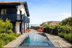 BAHIA - Superb sea view villa with heated swimming pool in Bidart - BARNES