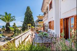 Impressive villa in the prestigious via Giovenale