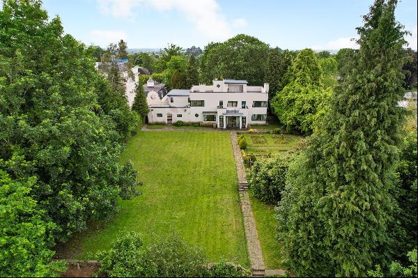 Grade II Listed Art Deco Property for sale in Esher.