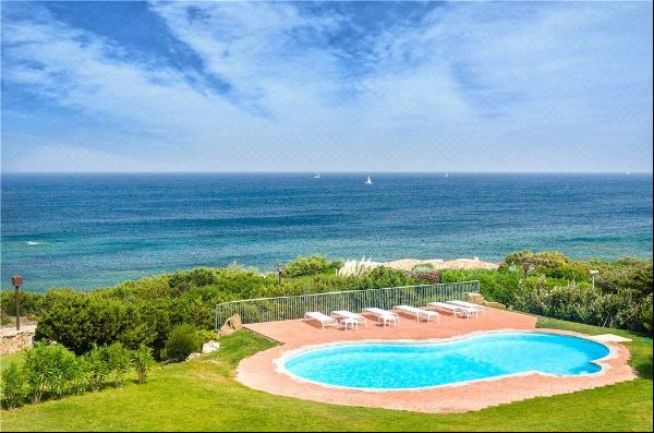 Unique villa with enchanting sea views for sale in Porto Cervo