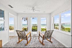 Superbly Located Gulf-Front Beach Home On Large Lot With Potential