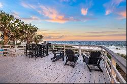 Superbly Located Gulf-Front Beach Home On Large Lot With Potential