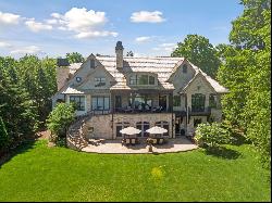 Spectacular Lake Minnetonka estate with 150 feet of waterfront.