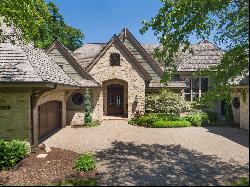 Spectacular Lake Minnetonka estate with 150 feet of waterfront.