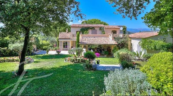 Biot - Charming family villa in a dominant and quiet position