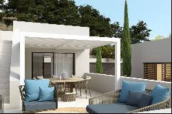 New development of semi-detached houses with beautiful views in Begur