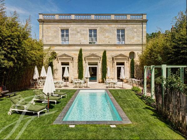 Maison de Maître, 10 rooms, 8 bedrooms with garden and swimming pool