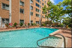 Hanley Towers has a newly renovated condo on the 15th floor. 