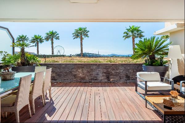 Marseille 8th, Hippodrome - 4-Room Apartment with Double Terrace