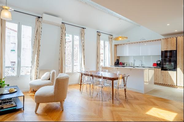 Marseille 7th - Renovated Duplex with 3 Bedrooms