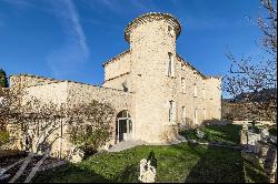 Lioux - Chateau de Ceris, a 17th-century masterpiece in the heart of the Luberon region