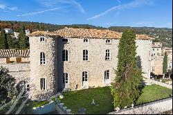 Lioux - Chateau de Ceris, a 17th-century masterpiece in the heart of the Luberon region