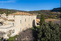 Lioux - Chateau de Ceris, a 17th-century masterpiece in the heart of the Luberon region