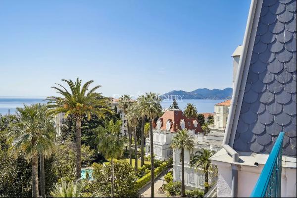 Cannes, with sea views