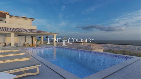 Faro - 6 bedroom villa with sea views