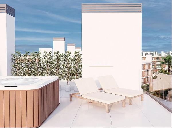 Discover Albufeira Garden Apartments: 2 Bedroom Penthouse with rooftop