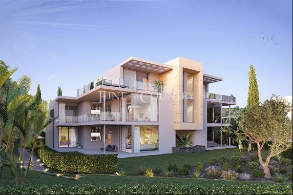 Monte Rei Golf course, luxurious brand-new T2 and T3 apartments and penthouses on the golf