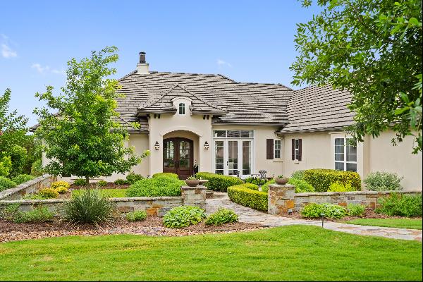 Single Story Custom Home in Gated Belvedere