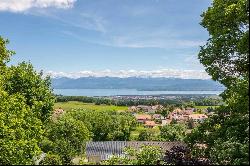 Detached villa with breathtaking views of the lake and the Alps