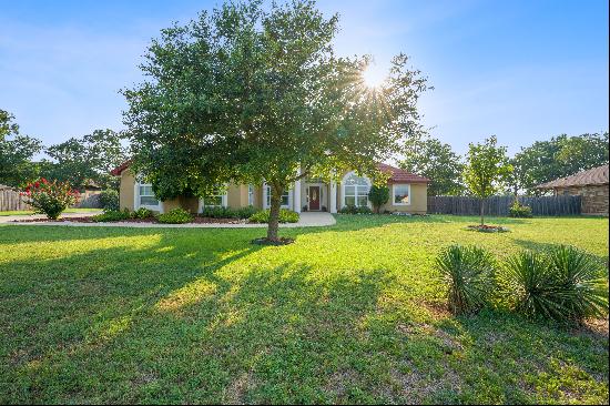 Stunning Single-Story in Exclusive Gated Section of Ruby Ranch, Buda, Texas