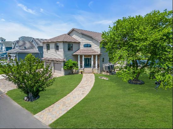 Custom Built Waterfront Home Overlooking Barnegat Bay