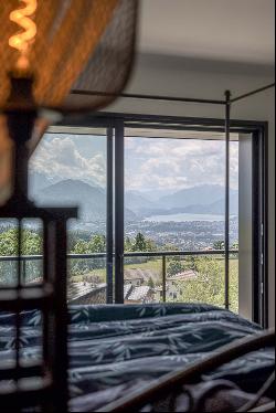 Exceptional villa with panoramic view of the mountains and Lake Annecy