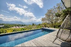 Exceptional villa with panoramic view of the mountains and Lake Annecy