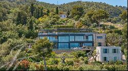 NEAR MONACO - CONTEMPORARY VILLA WITH SEA AND MONACO VIEW - 6 BEDROOMS - SWIMMING POOL - G