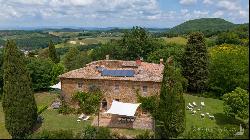 Il Cortile Country house with pool and land, Montalcino, Siena-Tuscany