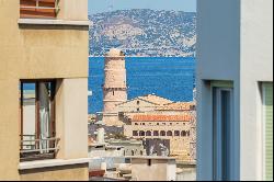 Marseille 7th, Corderie - 3-Bedroom Apartment, terraces of 75 sqm