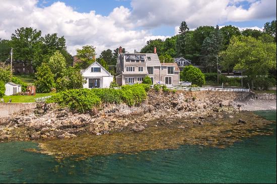 Unique Home with Guest Cottage on Pepperrell Cove in Kittery Point