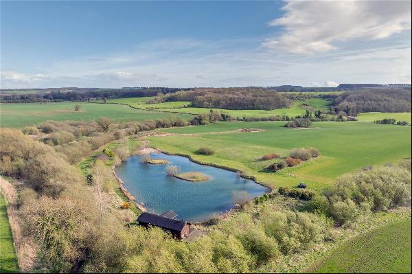 Lot 3: Lake and Lodge  At Hanging Hill Farm, Kennythorpe, Malton, North Yorkshire, YO17 9