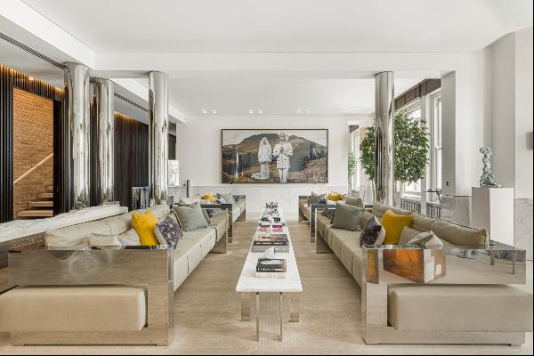 Expansive apartment designed by Chakib Richarni in an exclusive residence