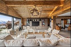 Rare and exceptional chalet in the heart of Villars, ski-in ski-out